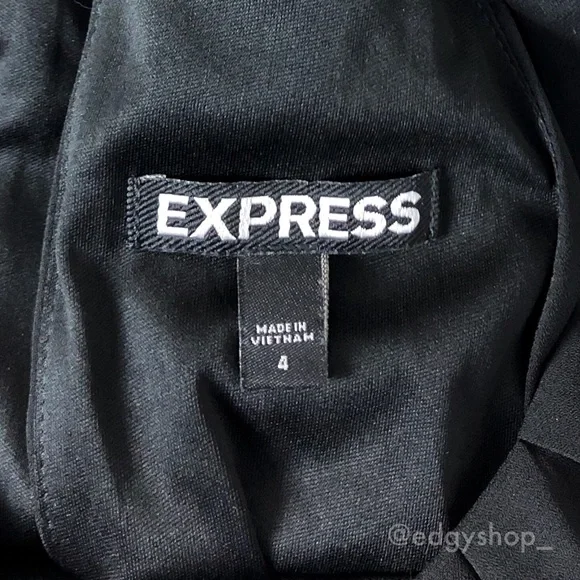 Express | Halter Fit and Flare Dress - Picture 5 of 7